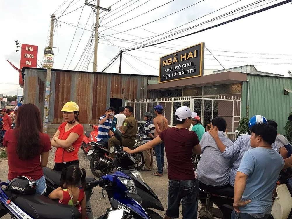 Điểm trò chơi điện tử Ngã Hai nơi xảy ra vụ án